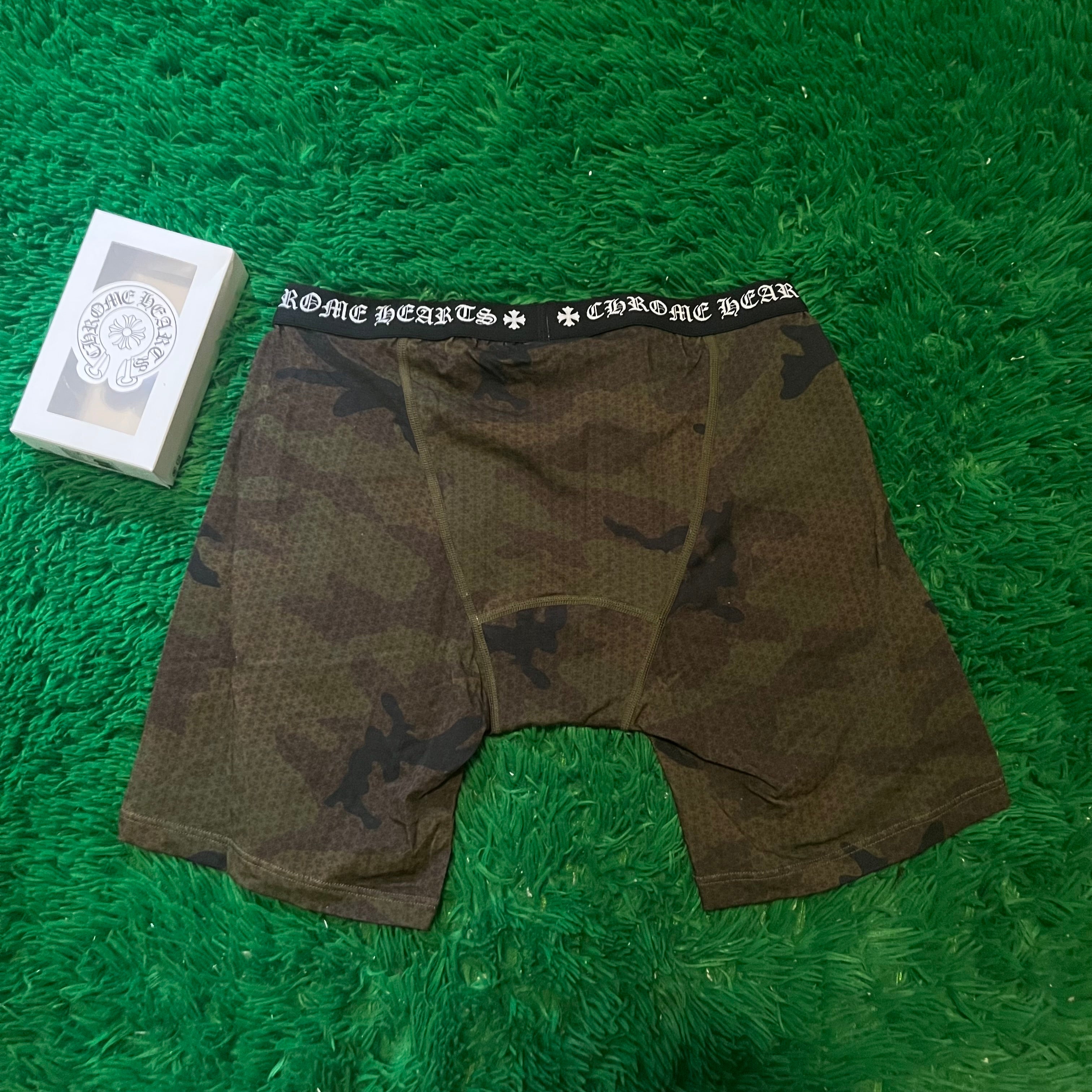 Chrome Hearts Long Boxer Briefs “Camo”
