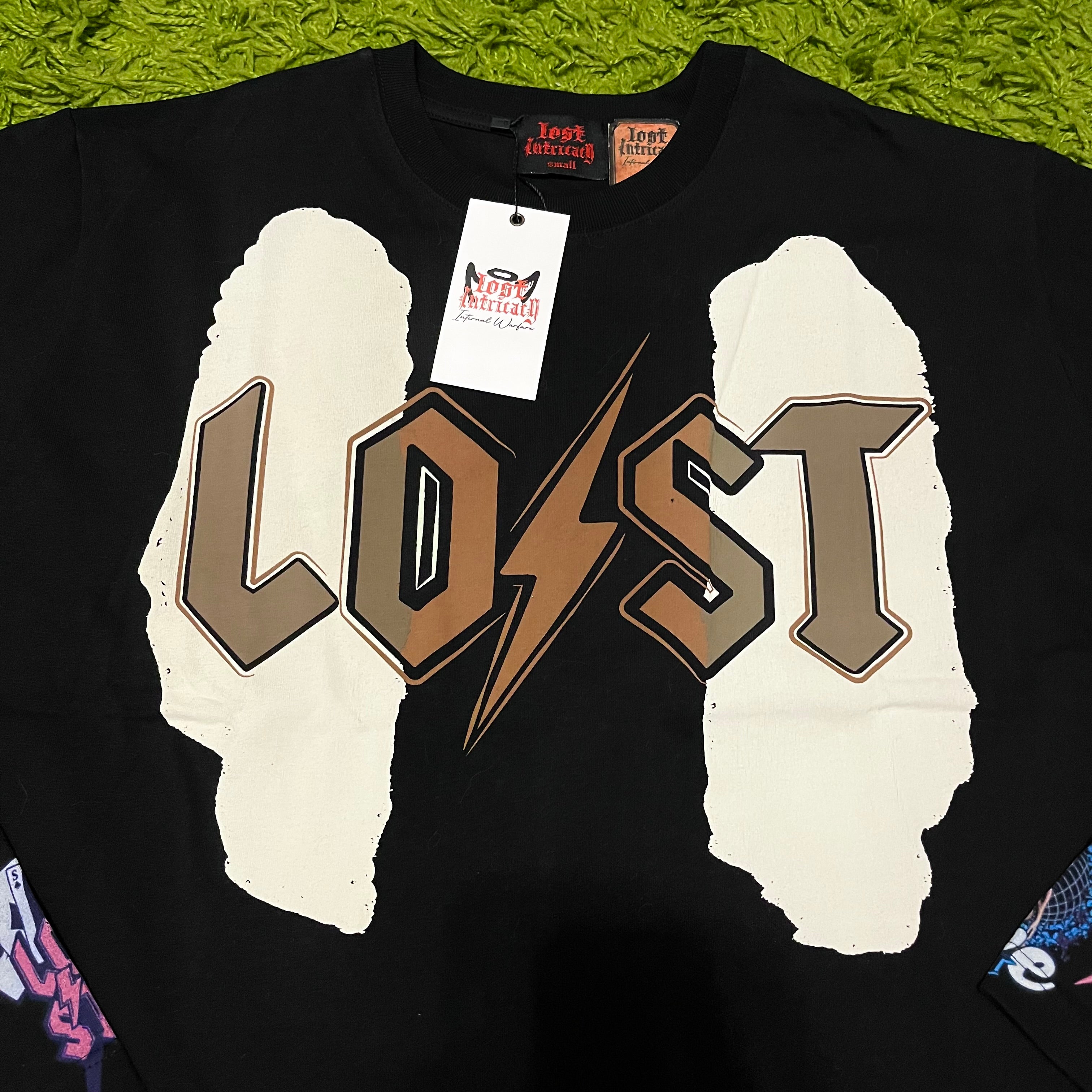 LOST INTRICACY ‘Logos’ Black Longsleeve