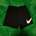Nike Black Swoosh Shorts