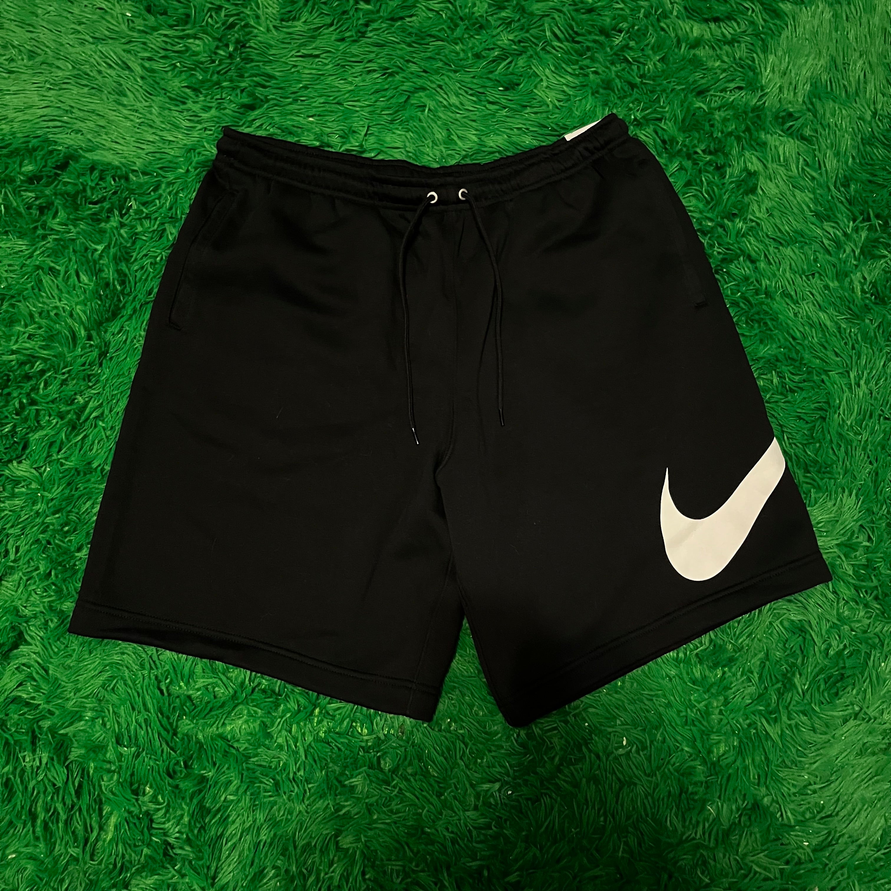Nike Black Swoosh Shorts