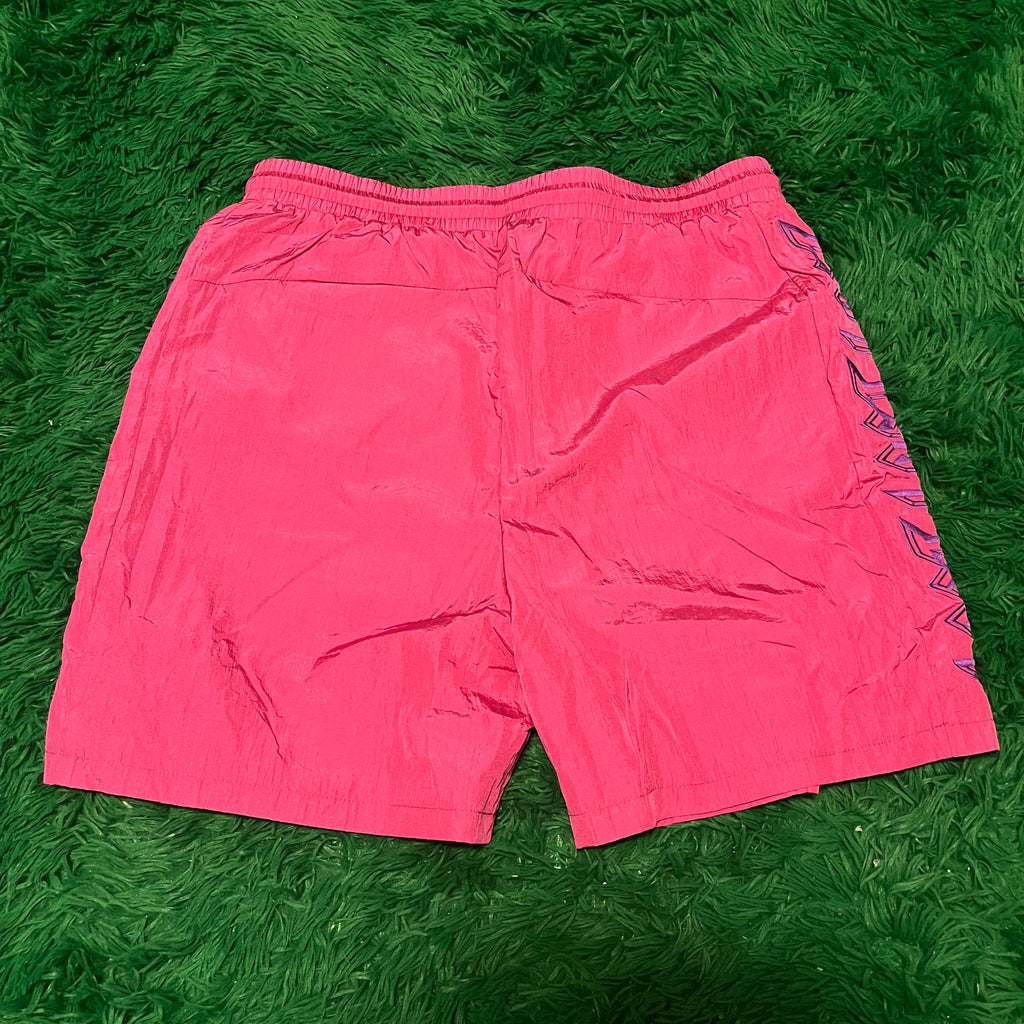 Lost Intricacy Nylon Shorts Pink