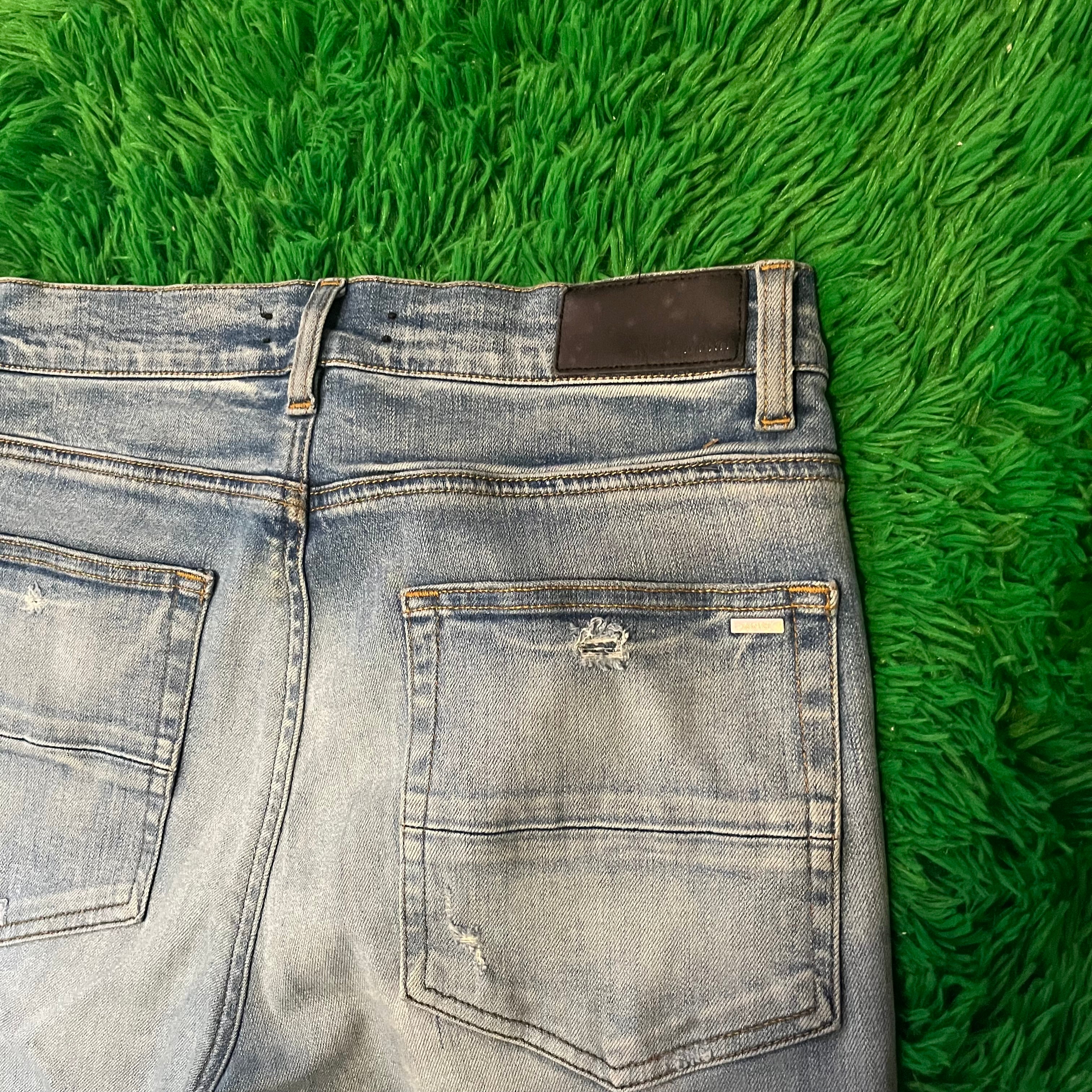 Amiri Varsity Patch Jeans *PRE-OWNED*