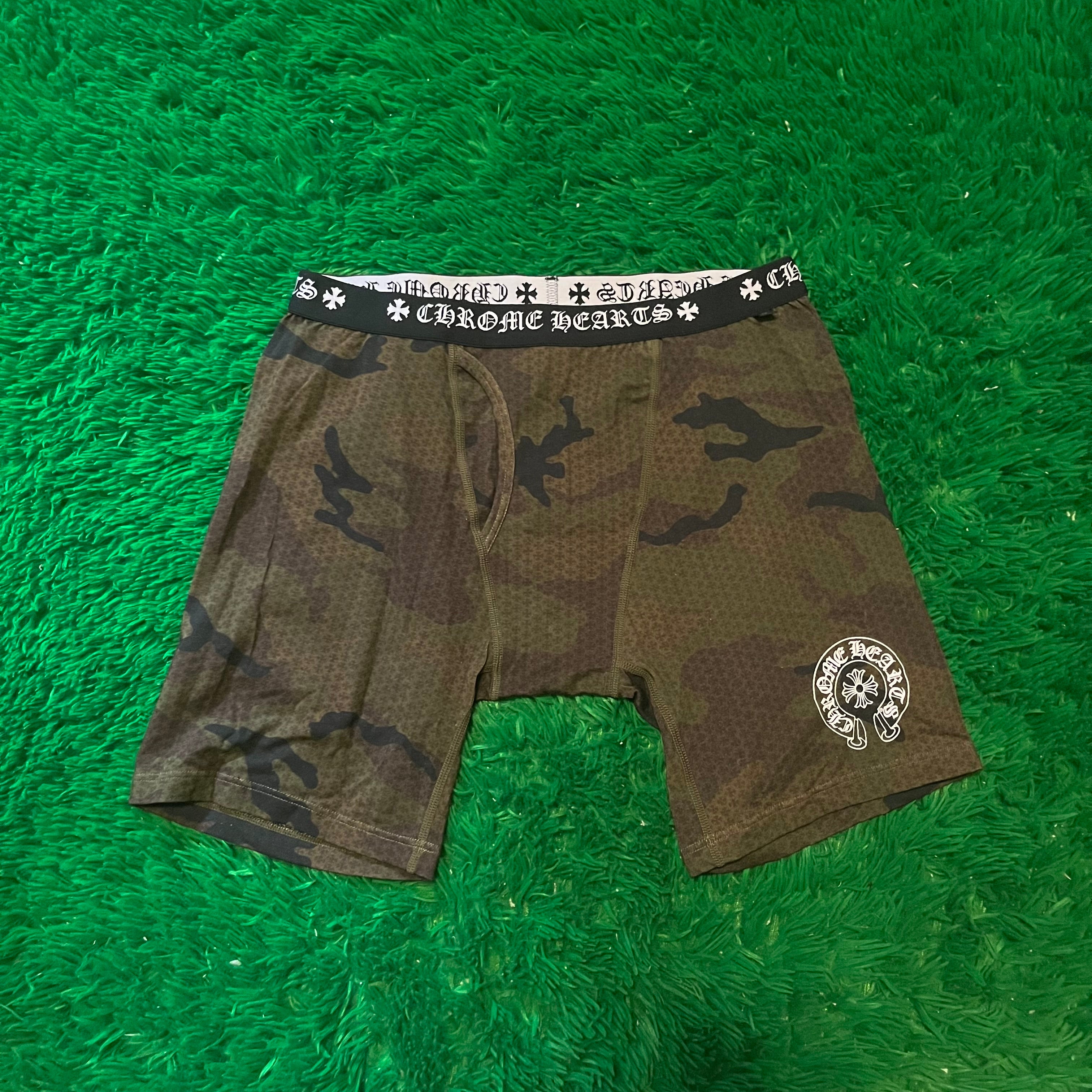 Chrome Hearts Long Boxer Briefs “Camo”