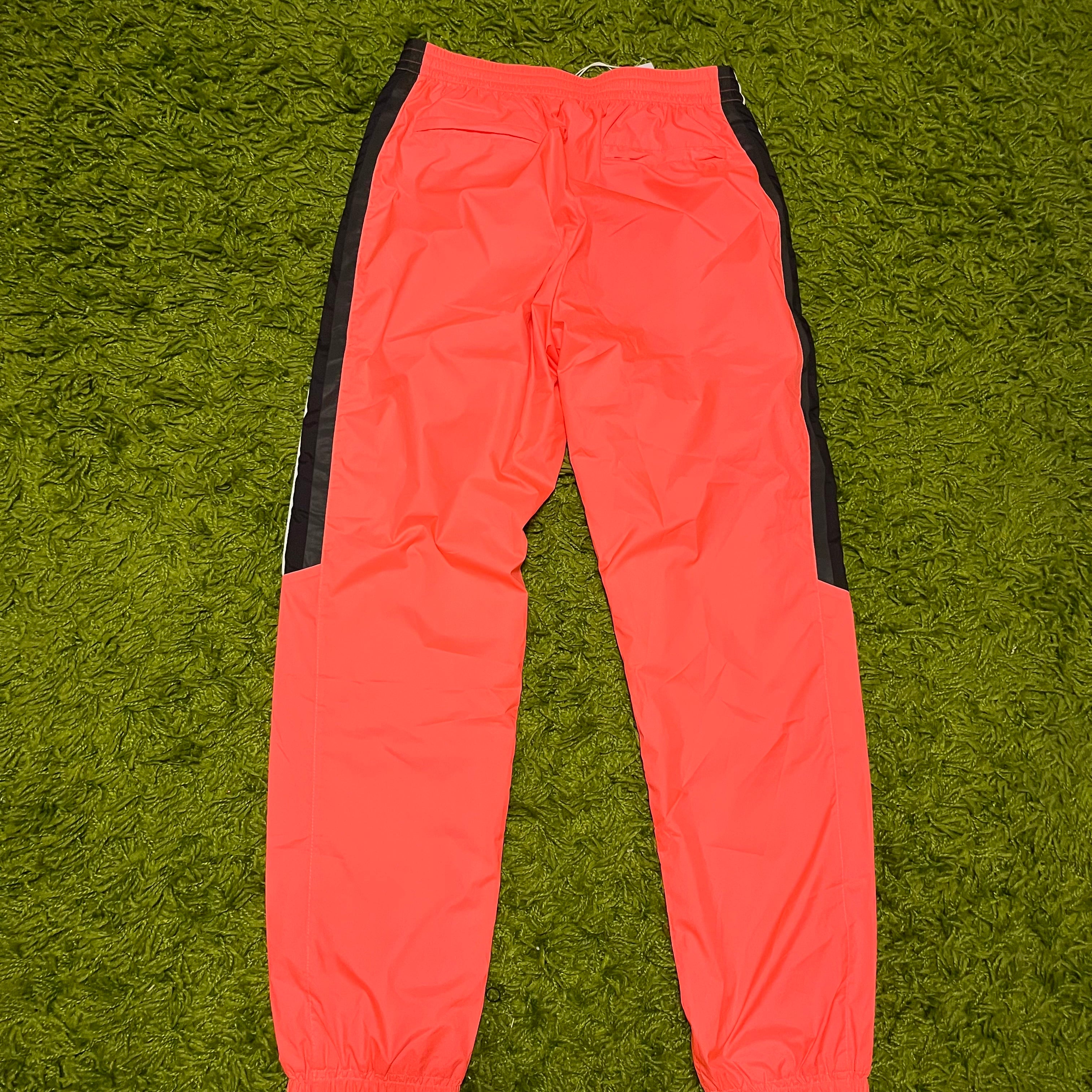 Givenchy neon pink polyester track pants
