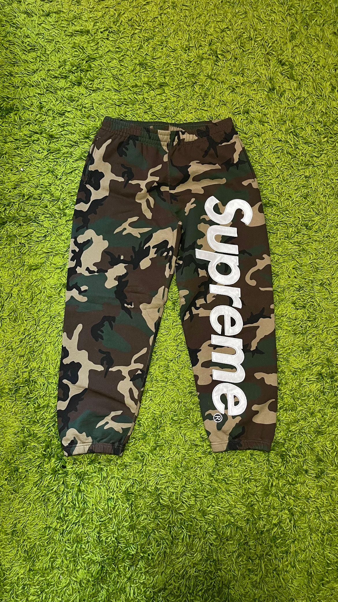 Supreme Camo Sweatpants
